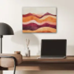 Abstract - Landschap - Golven PET vilt klein -sfeer5