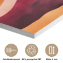 Abstract - Landschap - Golven PET vilt klein -closeup_NL