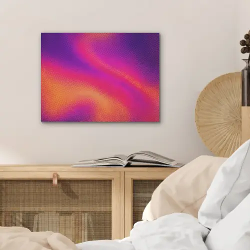 Abstract - Patroon - Kleurverloop PET vilt klein -sfeer3