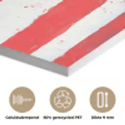 Anker - Verfspatten - Rood - Blauw PET vilt klein -closeup_NL
