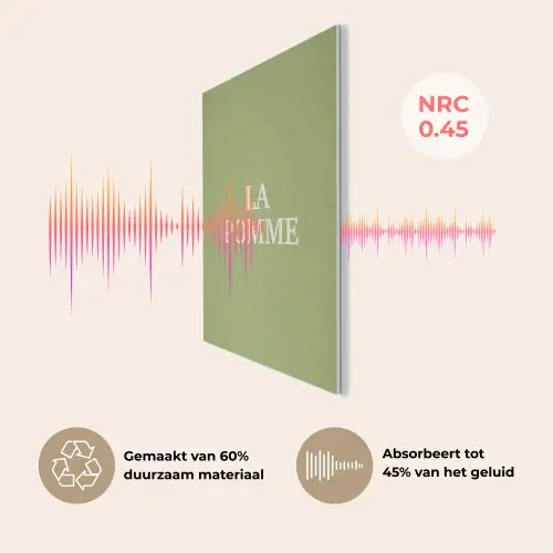 Appel - Groen - Minimalistisch PET vilt klein -USP_NL