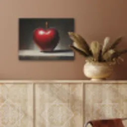 Apple - Hart - Rood PET vilt klein -sfeer4