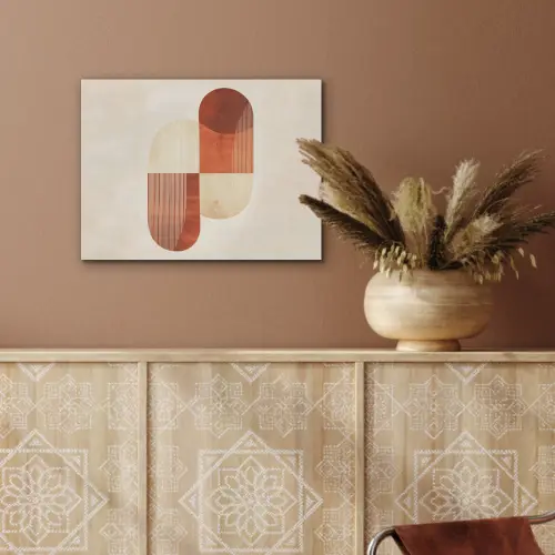 Bogen - Beige - Vormen PET vilt klein -sfeer4