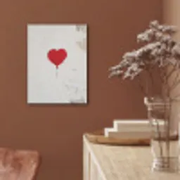 Ballon - Rood - Hart PET vilt klein -sfeer4
