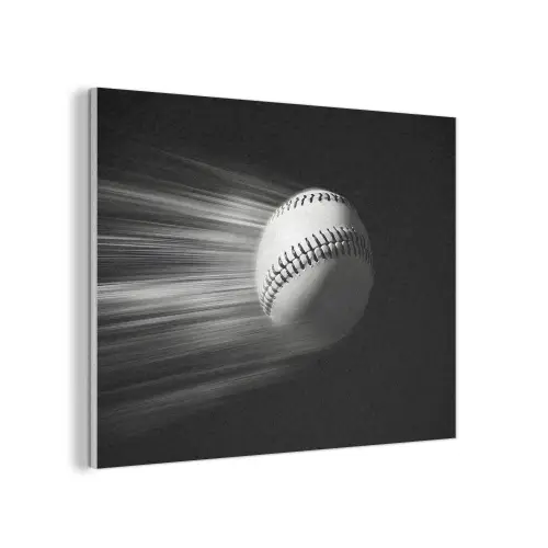 Honkbal - Wit - Vliegt PET vilt klein -3d