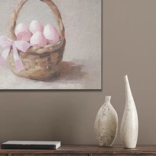 Mand - Eieren - Roze PET vilt klein -sfeer6_closeup