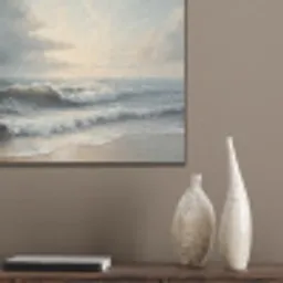 Strand - Zee - Zonsondergang PET vilt klein -sfeer6_closeup