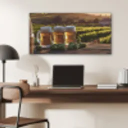 Bier - Hop - Landschap PET vilt middel -sfeer5