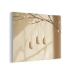 Beige - Paastak - Eieren PET vilt klein -3d