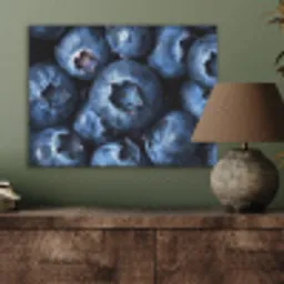 Bessen - Blauw - Fruit PET vilt klein -sfeer2