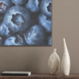Bessen - Blauw - Fruit PET vilt klein -sfeer6_closeup