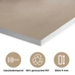 Vogel - Beige - Japandi PET vilt klein -closeup_NL