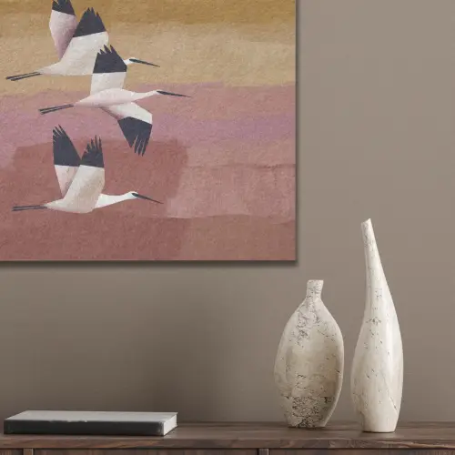 Vogels - Snavel - Abstract PET vilt klein -sfeer6_closeup