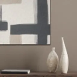 Zwart - Abstract - Japandi PET vilt klein -sfeer6_closeup