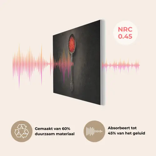 Zwart - Lepel - Caviar PET vilt klein -USP_NL