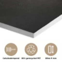 Zwart - Lepel - Caviar PET vilt klein -closeup_NL
