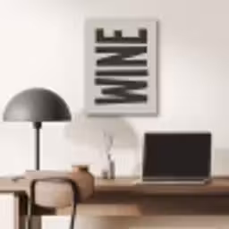 Zwart - Wijn - Decoratie - Vintage PET vilt klein -sfeer5