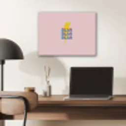 Blah - Bliksem - Roze PET vilt klein -sfeer5