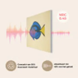 Blauw - Dory - Vis - Staartvin PET vilt klein -USP_NL
