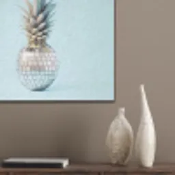 Blauw - Ananas - Disco - Discobal PET vilt klein -sfeer6_closeup
