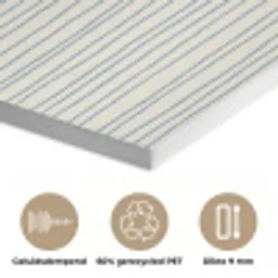 Blauw - Strepen - Beige PET vilt klein 837 -closeup_NL