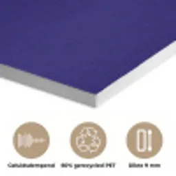 Blauw - Geel - Fijn PET vilt klein -closeup_NL