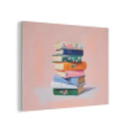 Boeken - Stapel - Kleurrijk PET vilt klein -3d