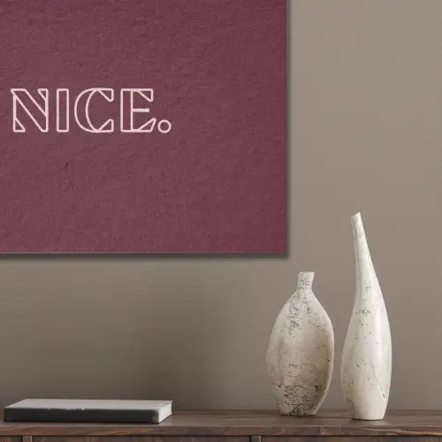 Bordeaux - Nice - minimalistisch PET vilt klein -sfeer6_closeup