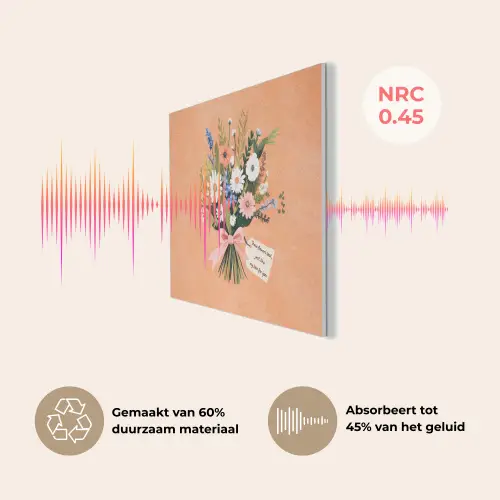 Boeket - Strikje - Quote PET vilt klein -USP_NL