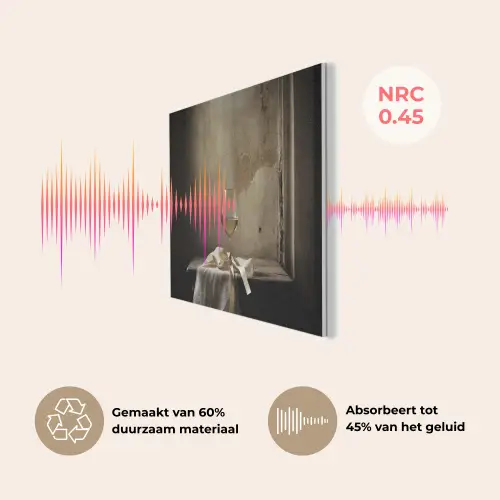 Strik - Beige - Witte - Wijn PET vilt klein -USP_NL