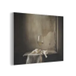 Strik - Beige - Witte - Wijn PET vilt klein -3d