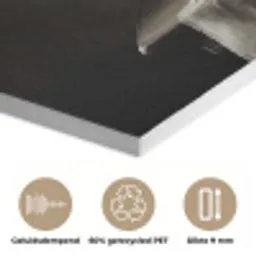 Strik - Beige - Witte - Wijn PET vilt klein -closeup_NL