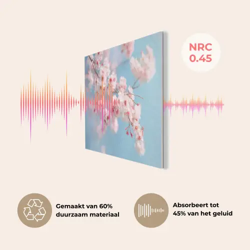 Takken - Bloesems - Roze PET vilt klein -USP_NL