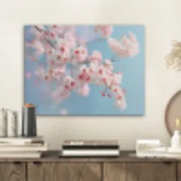 Takken - Bloesems - Roze PET vilt klein -sfeer1