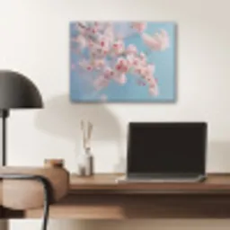 Takken - Bloesems - Roze PET vilt klein -sfeer5