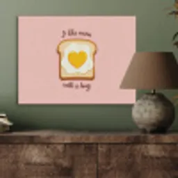 Brood - Illustratie - Quote - Roze PET vilt klein -sfeer2