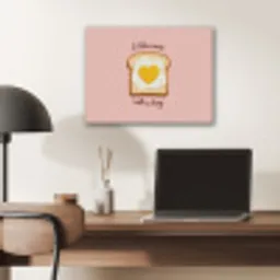 Brood - Illustratie - Quote - Roze PET vilt klein -sfeer5