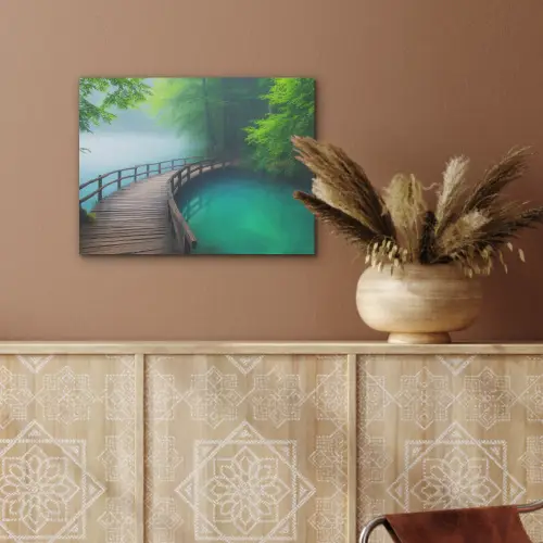 Brug - Water - Rivier - Bos PET vilt klein -sfeer4