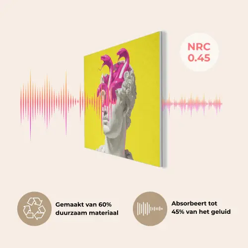 Buste - Slangen - Geel PET vilt klein -USP_NL
