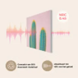 Cactussen - Modern - Pastel PET vilt klein -USP_NL