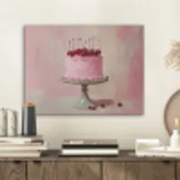 Taart - Pink - Cherry PET vilt klein -sfeer1