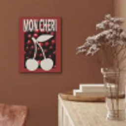 Kersen - Illustratie - Rood PET vilt klein -sfeer4
