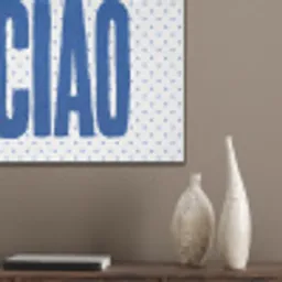 Ciao - Blauw - Stippen PET vilt klein -sfeer6_closeup