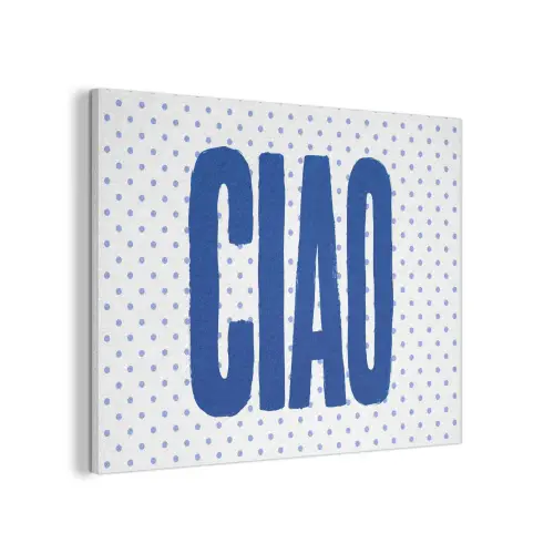 Ciao - Stippen - Roze - Wit PET vilt klein -3d