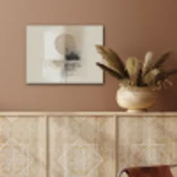 Cirkel - Compositie - Diepte - Beige PET vilt klein -sfeer4