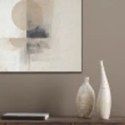 Cirkel - Compositie - Diepte - Beige PET vilt klein -sfeer6_closeup