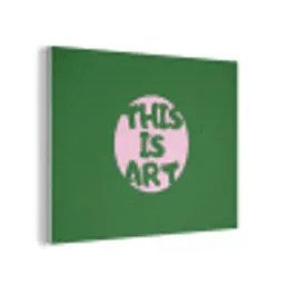 Cirkel - Roze - Tekst - Art PET vilt klein -3d