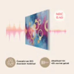 Cirkels - Goud - Abstract PET vilt klein -USP_NL