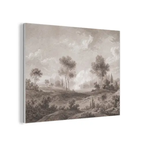 Klassiek - Landschap - Neutraal PET vilt klein -3d