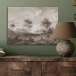 Klassiek - Landschap - Neutraal PET vilt klein -sfeer2